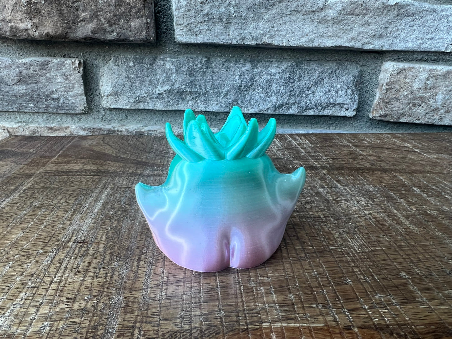 Fairy Butt Goblin Number 3 | 3D Printed | Hand Painted | Custom Succulent Figurine