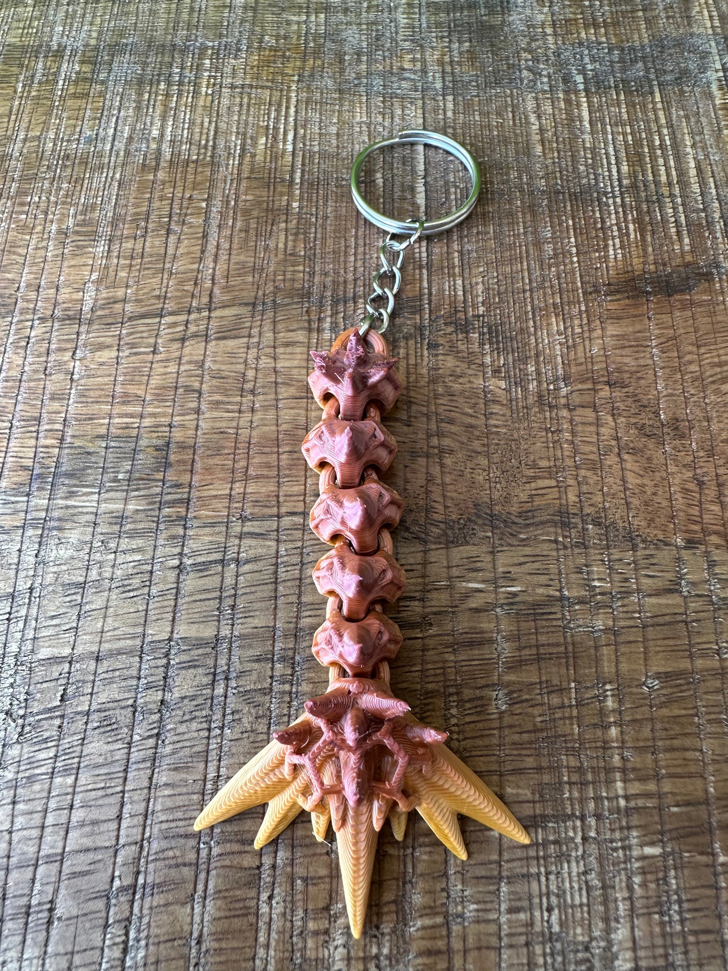 Dragon Tail Keychain | Void Sea Dragon | 3d Printed | Custom