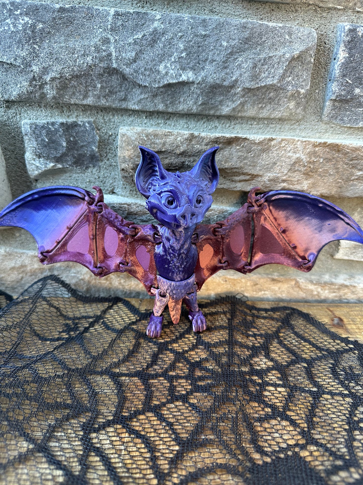Bat | 3D Printed | Articulated Fidget | Custom Figurine