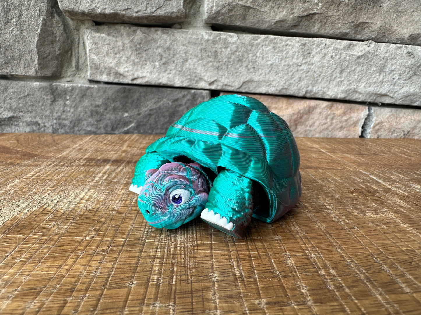 MINI Tortoise | Multi Filament Print | 3D Printed | Articulated Fidget | Custom Figurine
