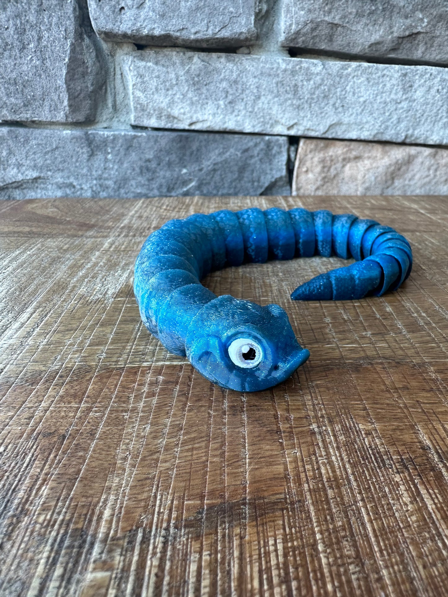 Young Adult Hognose | Snake | Multi Filament | 3D Printed | Articulated Fidget | Custom Figurine