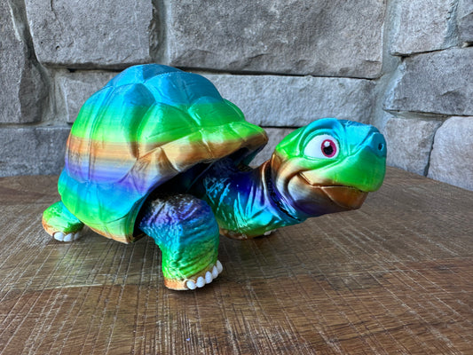 Tortoise | Multi Filament Print | 3D Printed | Articulated Fidget | Custom Figurine