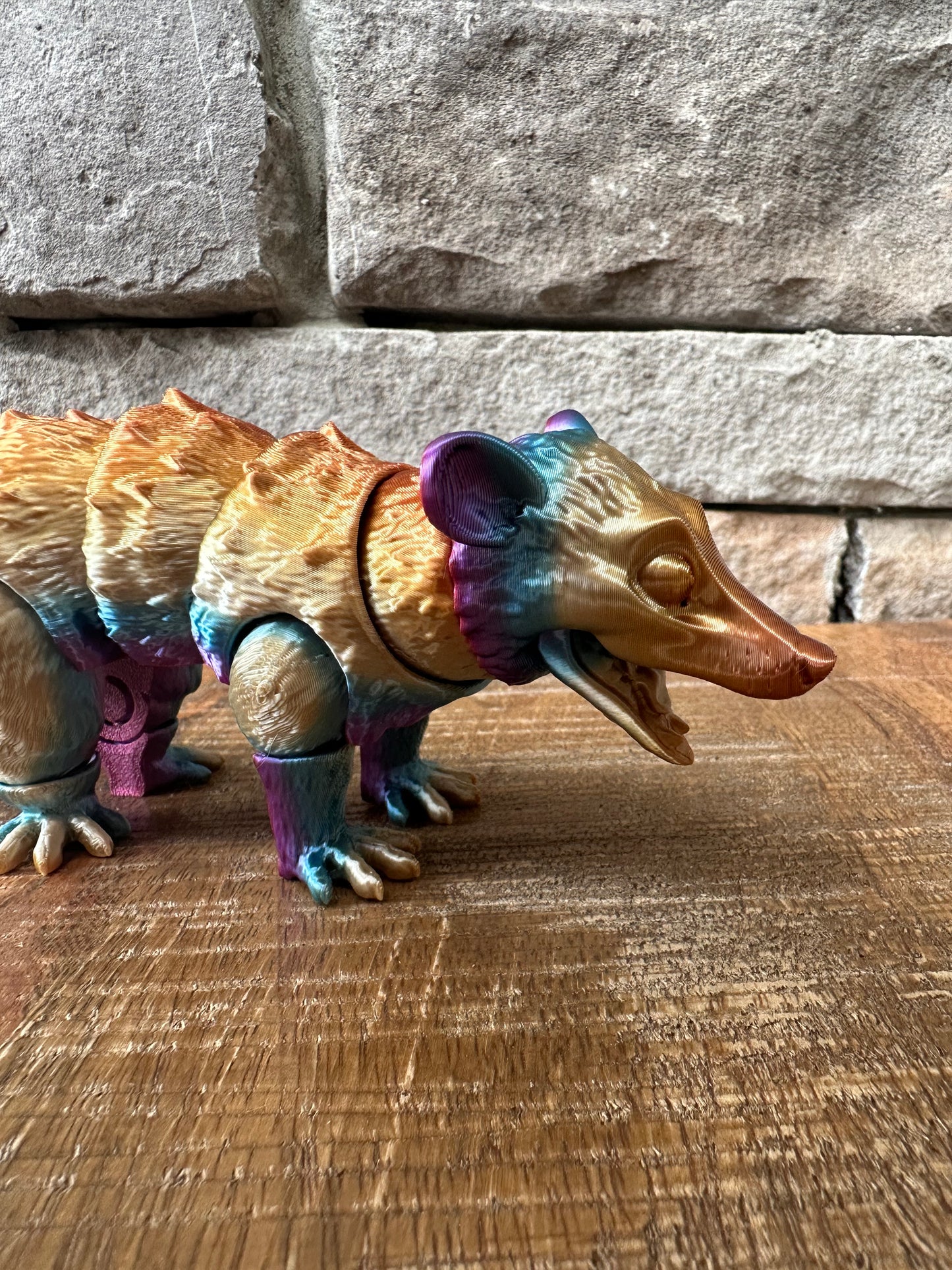Opossum | 3D Printed | Articulated Fidget | Custom Figurine