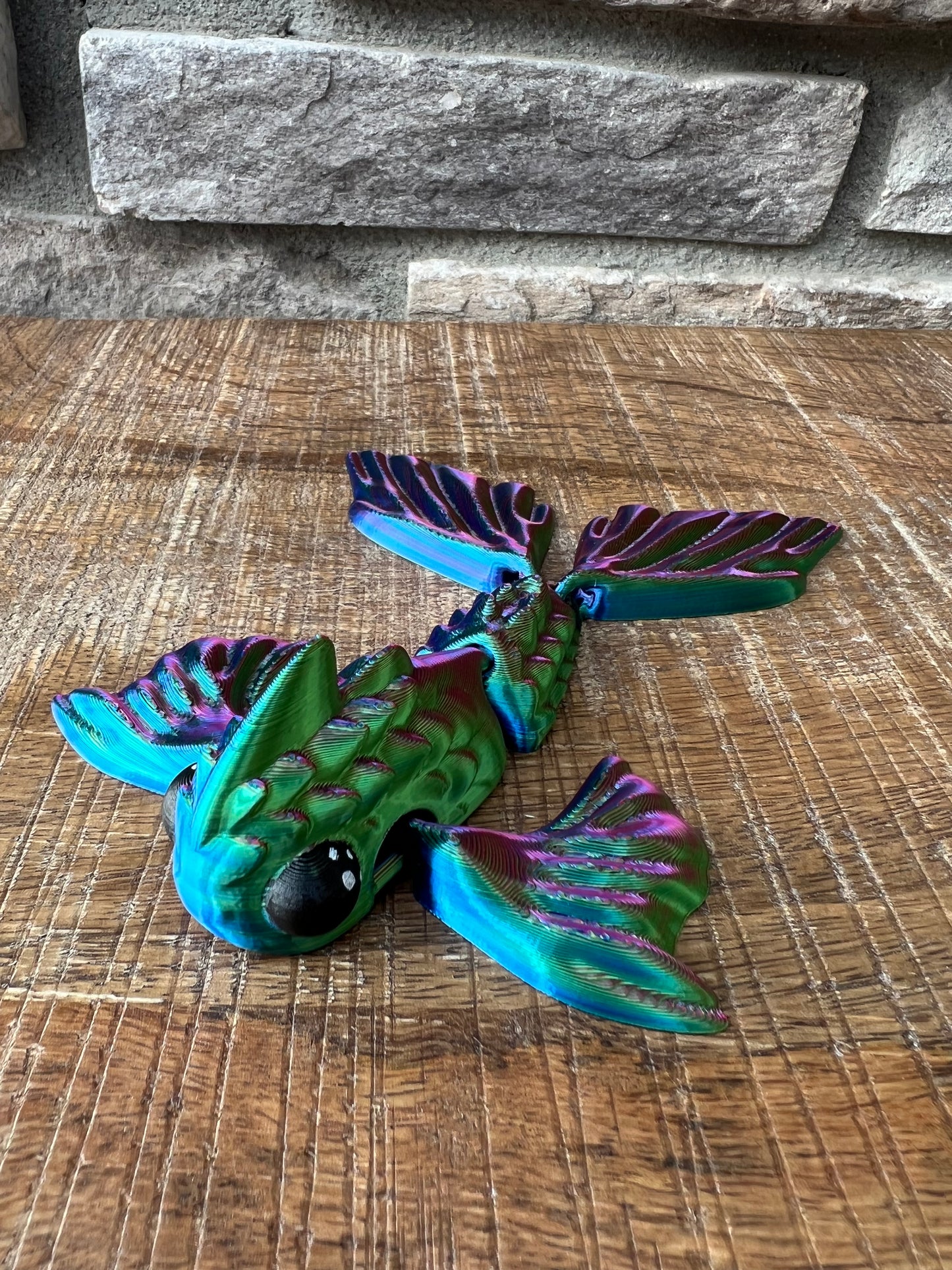 Water Flyer | 3d Printed | Articulated Flexible | Custom Toy