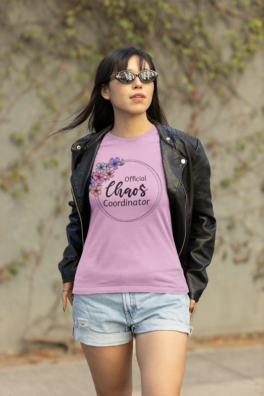 Chaos Coordinator T-Shirt- Lilac
