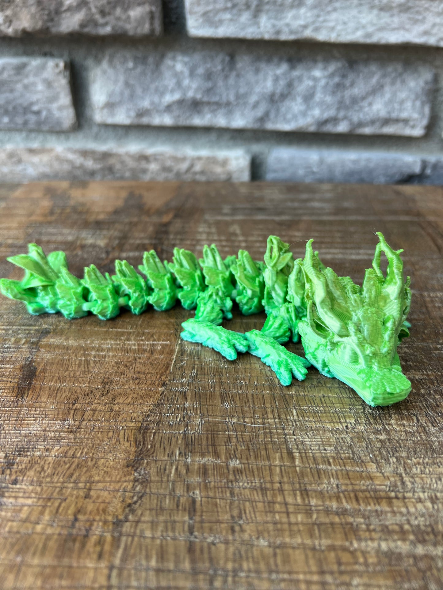 Baby MINI Woodland Dragon | 3D printed | Articulated  Flexible | Custom Fidget Toy