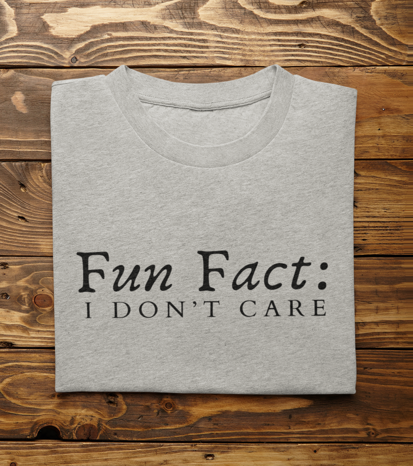 Fun Fact T-Shirt - Athletic Heather