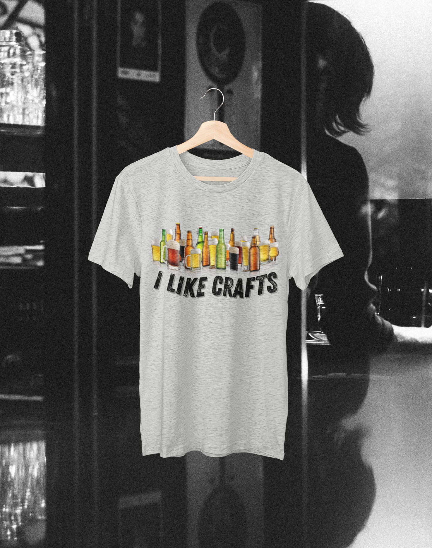 I Like Crafts T-Shirt -Athletic Heather