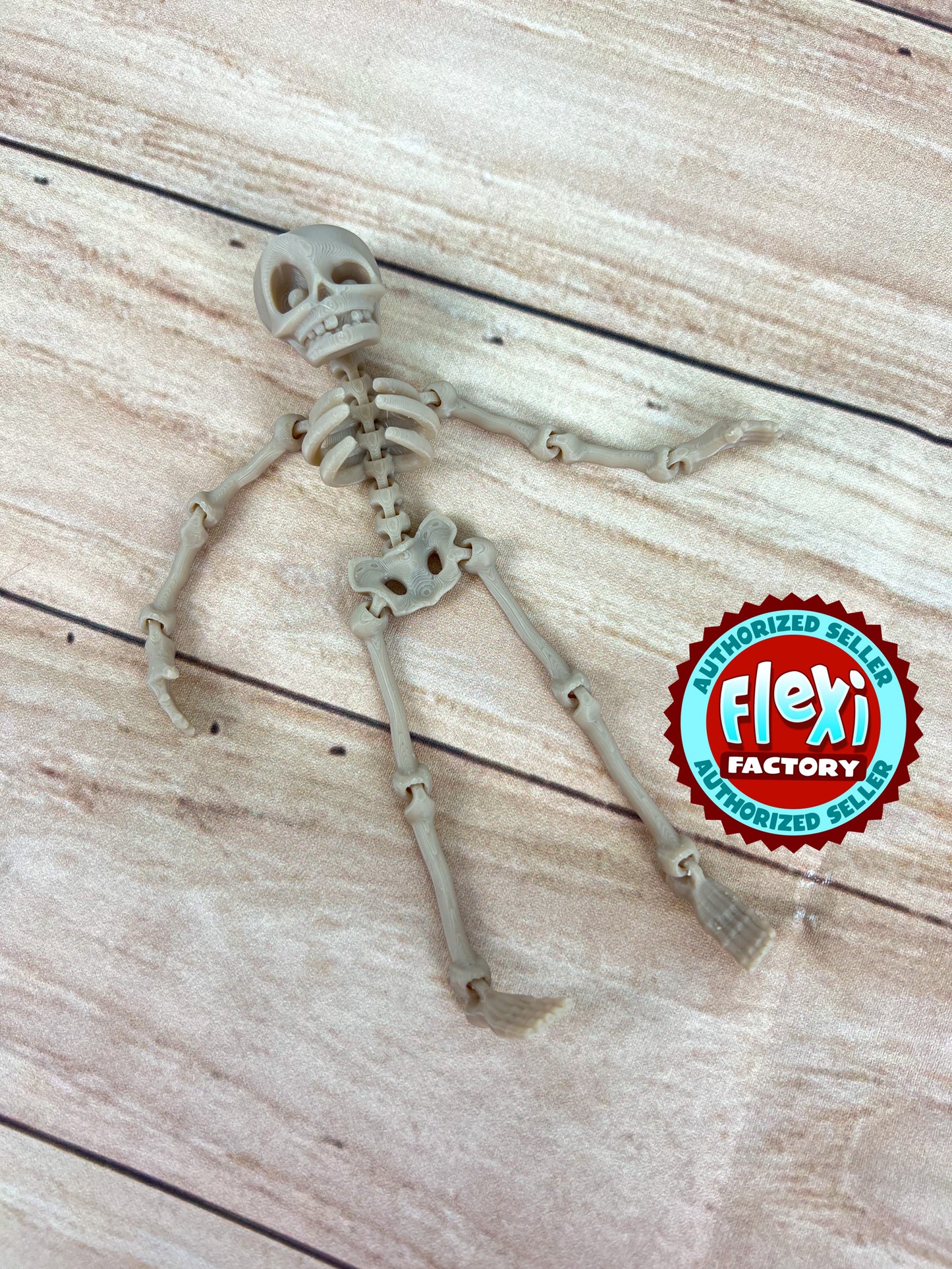 MINI Skeleton | 3d Printed | Articulated Flexible | Custom Fidget Toy