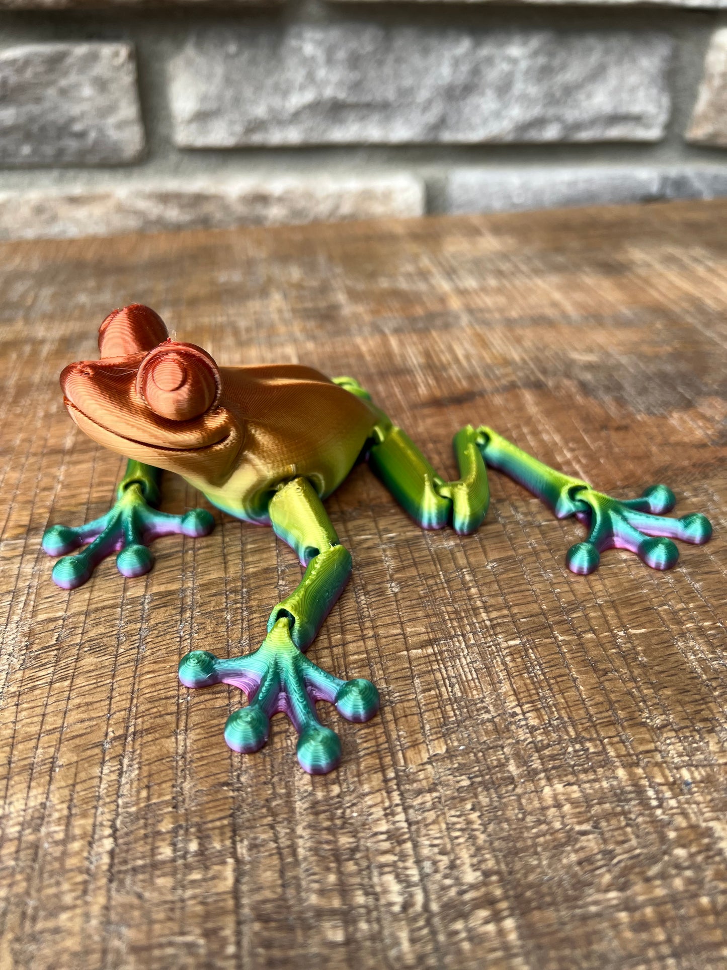 Skalk Uforenelig ignorere Frog | 3d Printed | Custom Articulated Flexible Toy – ElevatedExpressionCo