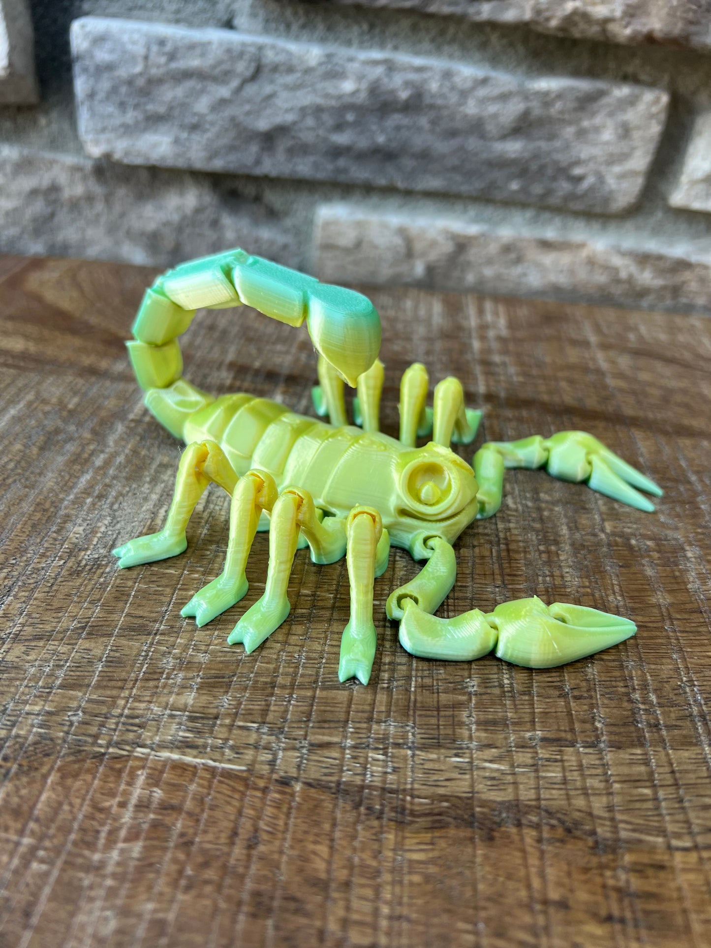 Scorpion | 3d Printed | Articulated Flexible | Custom Fidget Toy