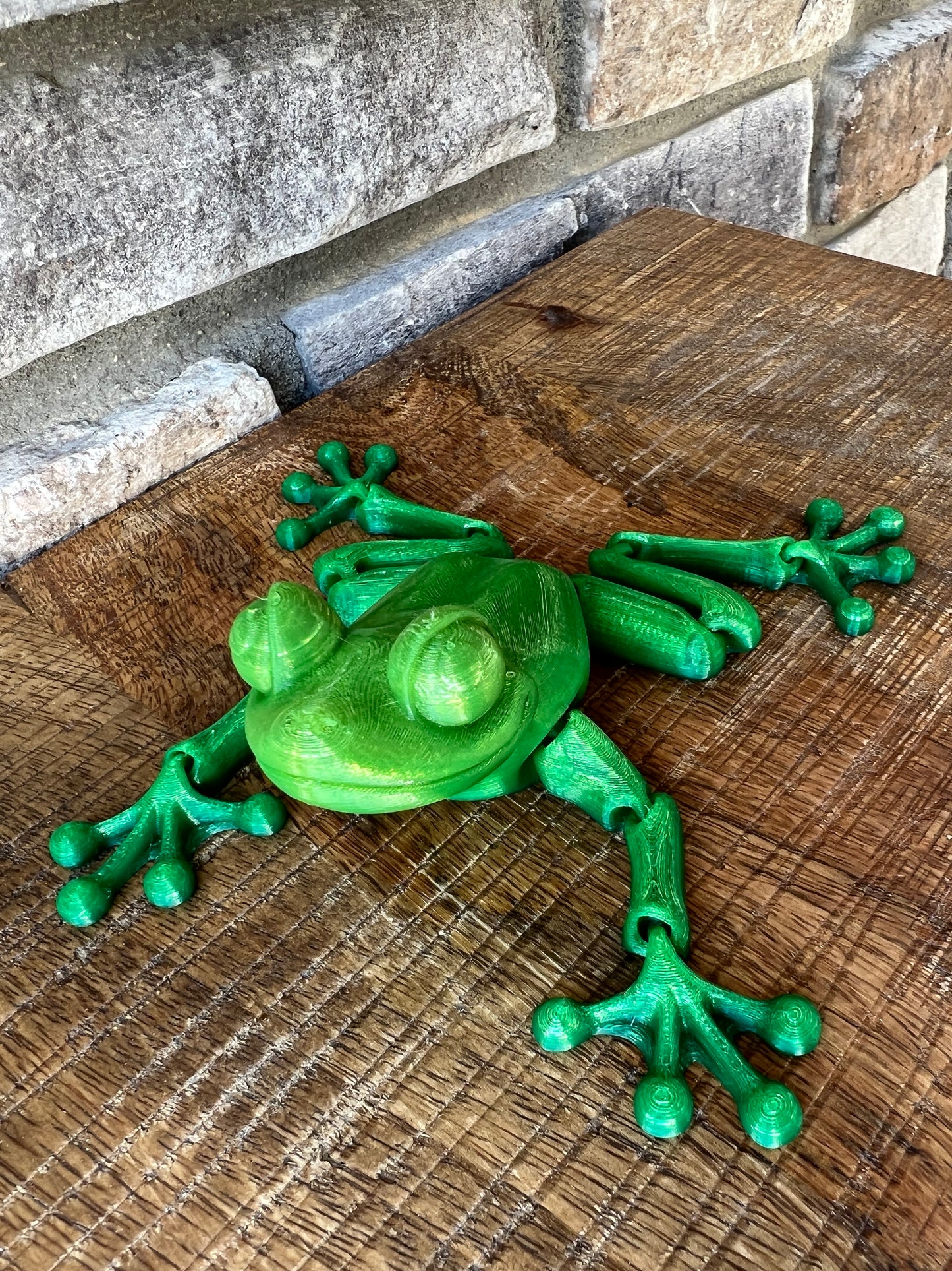 Frog | 3d Printed | Custom Articulated Flexible Toy
