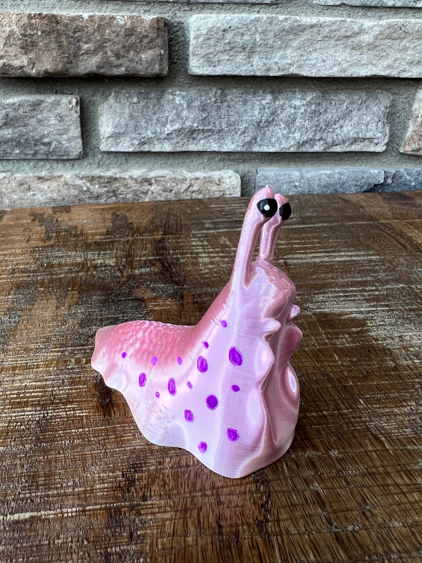 Slug Number 2 | 3D Printed |  Hand Painted | Custom Figurine Décor