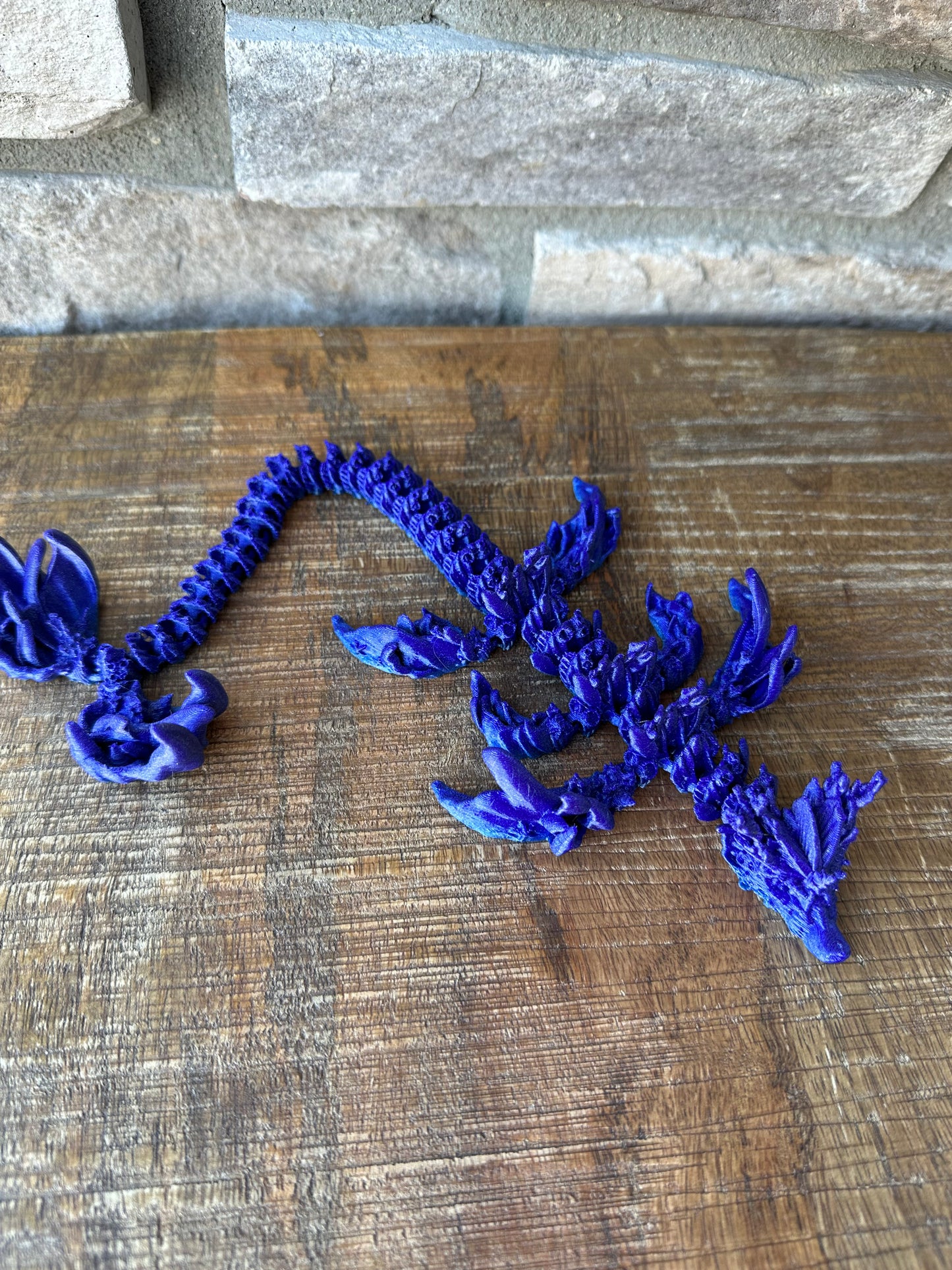 MINI Coral Reef Dragon | 3d Printed | Articulated Flexible | Custom Fidget Toy