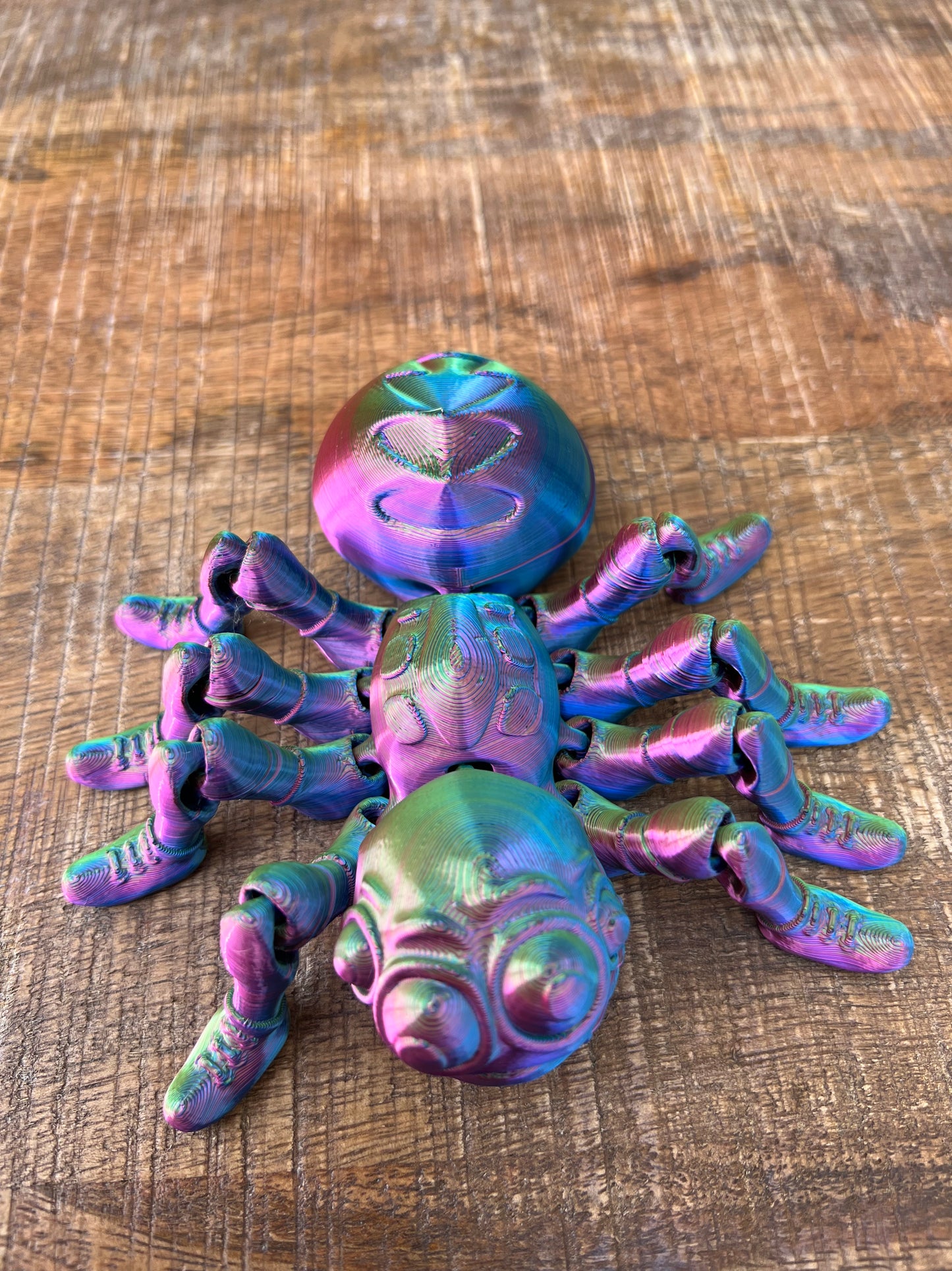Spider | 3d Printed | Articulated Flexible | Custom Fidget Toy