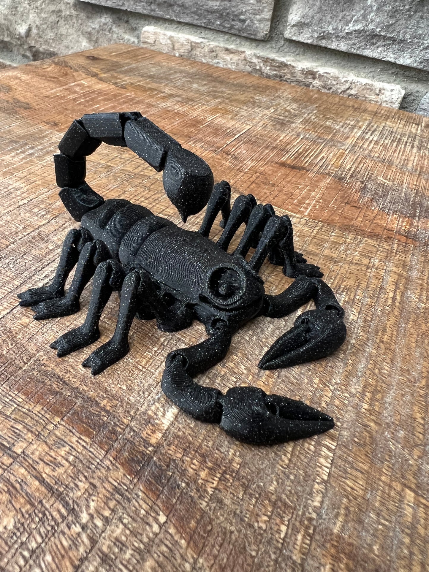 Scorpion | 3d Printed | Articulated Flexible | Custom Fidget Toy
