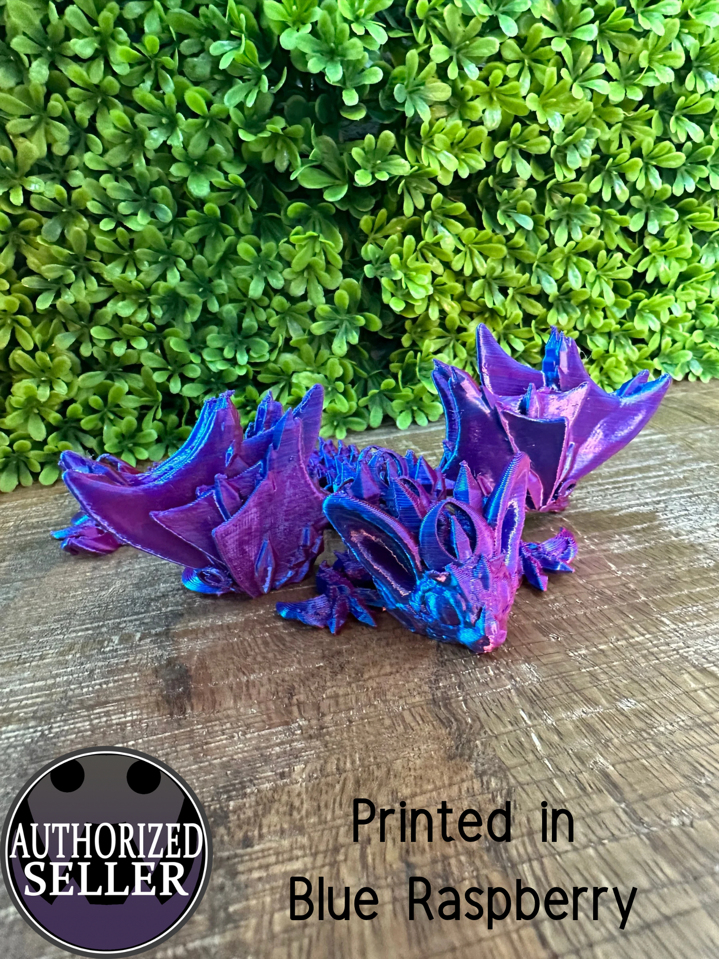 MINI Night Wing Dragon | 3d Printed | Articulated Flexible | Custom Fidget Toy