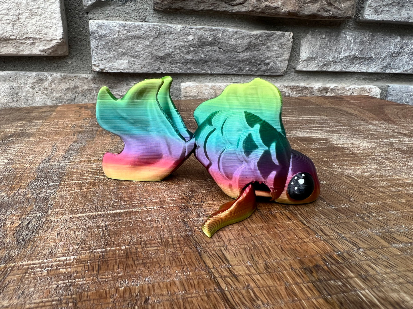 Fancy Goldfish | 3d Printed | Articulated Flexible | Custom Toy