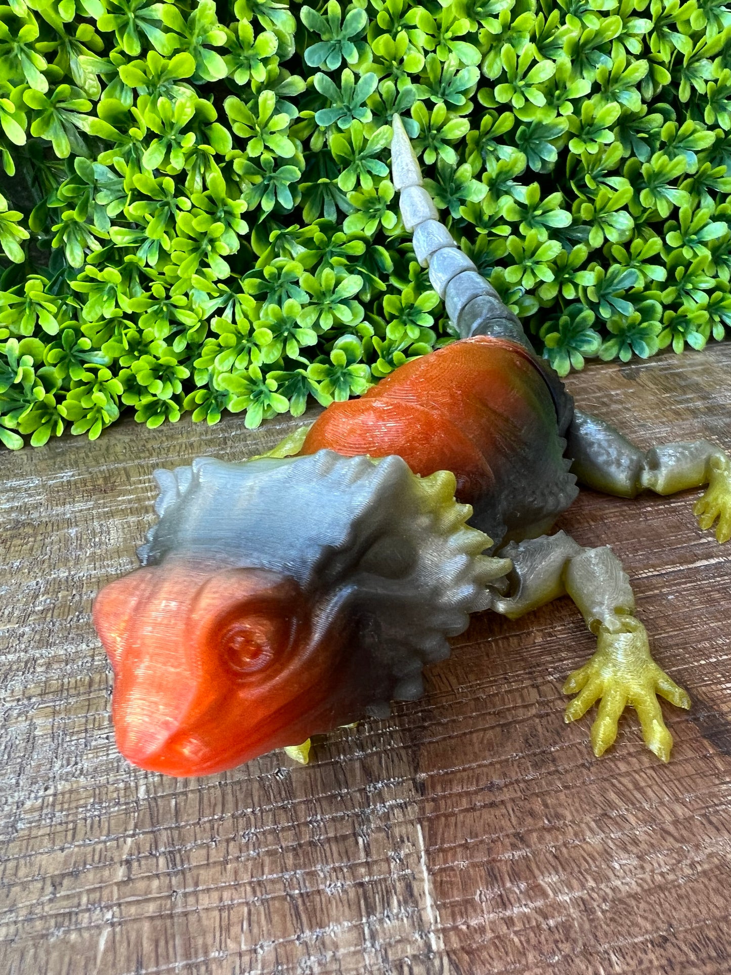 Bearded Dragon | 3D Printed | Articulated Fidget | Custom Figurine