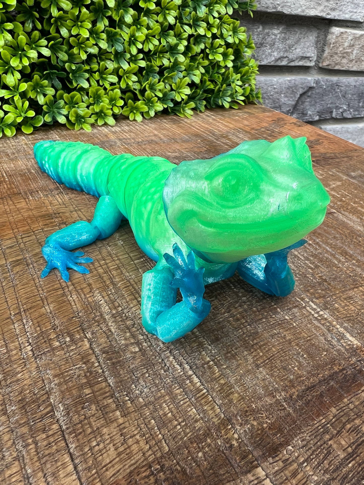 Leopard Gecko | 3D Printed | Articulated Fidget | Custom Figurine